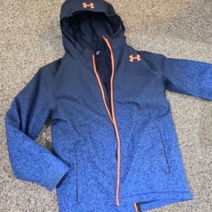 Under Armour Kids Blue and Orange Jacket